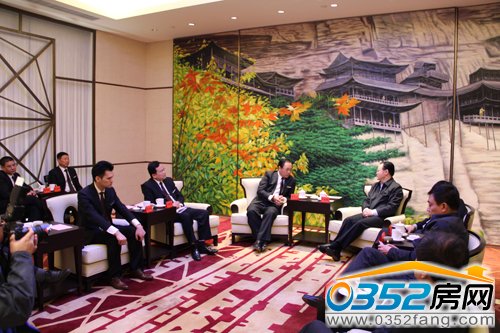 市領導會見億豐集團代表