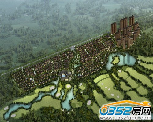 中國大同論壇600畝鳥瞰圖