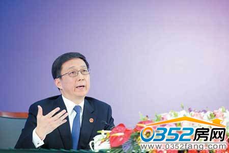 韓正表示調控力度不減