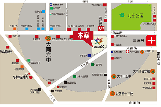 北馨理想城區(qū)位圖