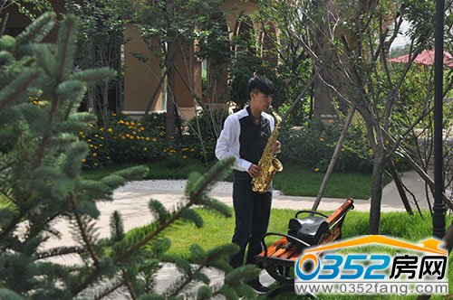 尚郡翠林苑為游園市民提供聽覺享受