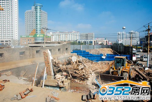 雁北廣場(chǎng)項(xiàng)目涉征103間平房被依法拆除