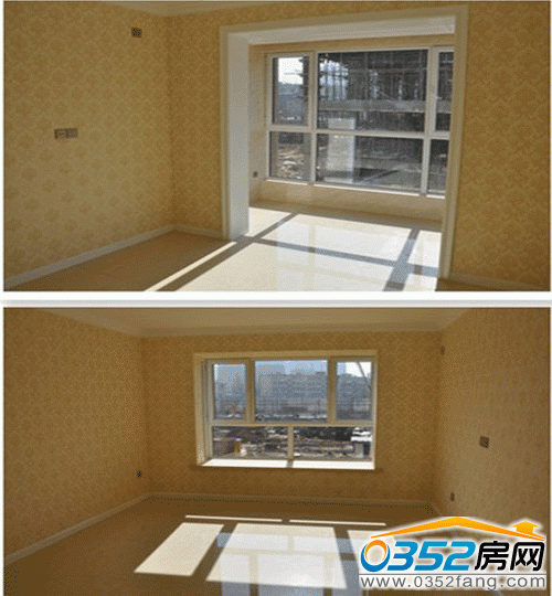 北馨理想城二期戶型方正、采光面積大