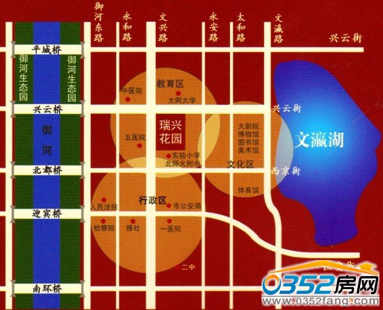 瑞興花園區位圖