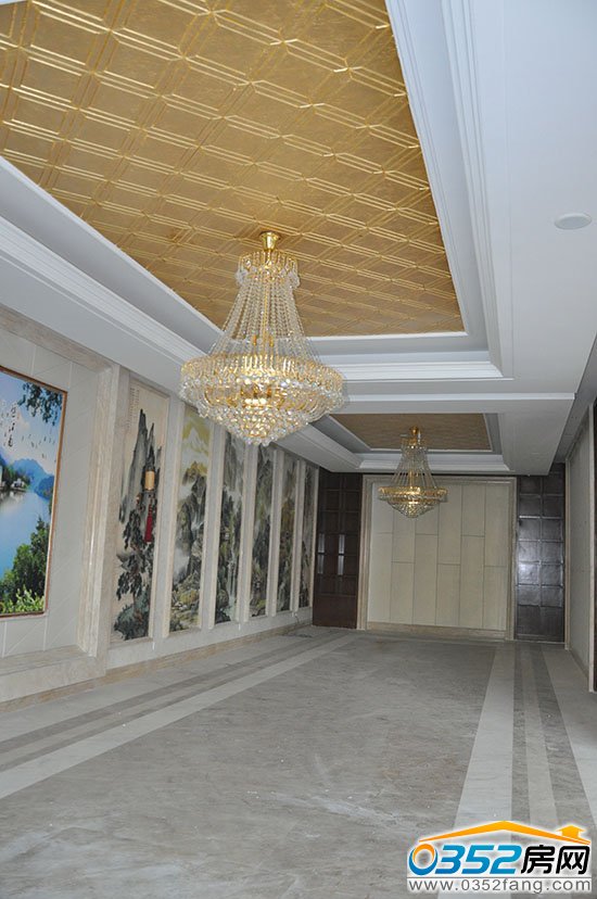 財富官邸新接待中心內部設計高端大氣