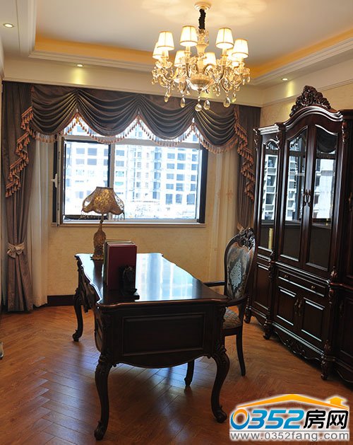 樣板間書房設計盡顯古色古香