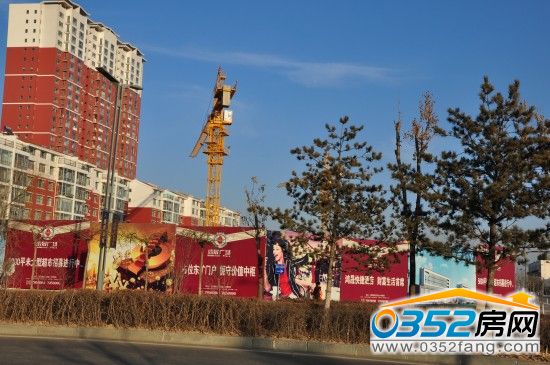 鴻晟廣場 鴻晟廣場圍擋圖