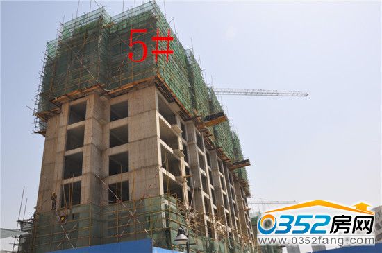 5月21日尚雅名都5號樓蓋至第10層