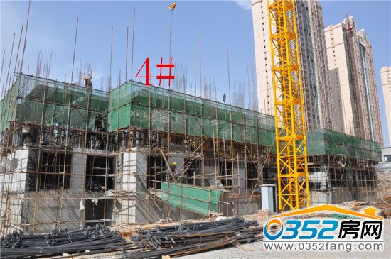 金水灣4號樓5月21日工程進度圖