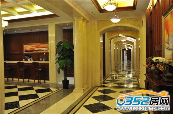 江鴻社區運動會所前臺接待及走廊