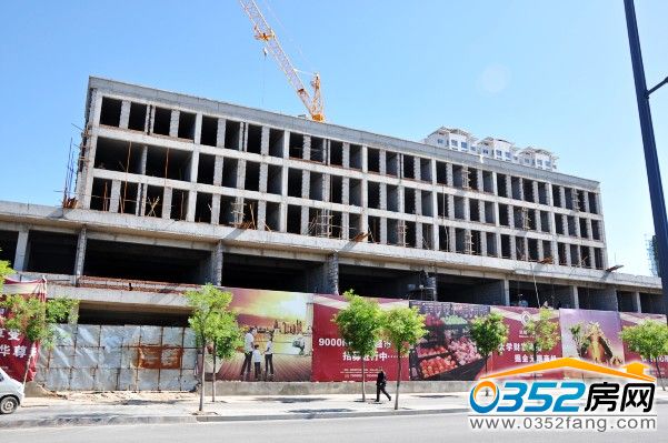 鴻晟廣場B座實景圖(6月10日)