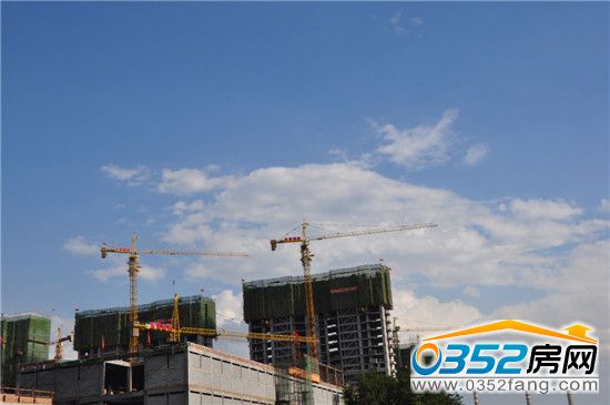 東信國際建材家居廣場施工現場