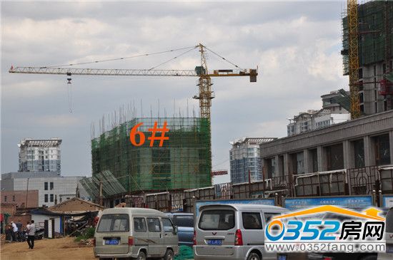 7月11日尚雅名都二期6號樓工程進度