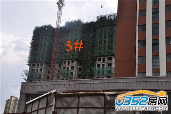 7月11日尚雅名都二期5號樓工程進度