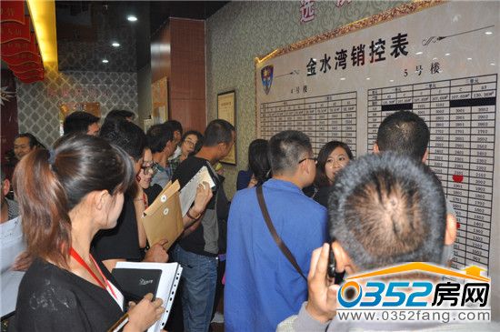 準(zhǔn)業(yè)主正在進(jìn)行選房