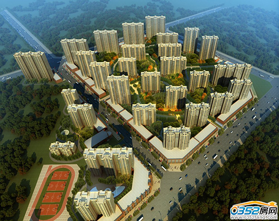 五州帝景二期青年城項目整體效果圖