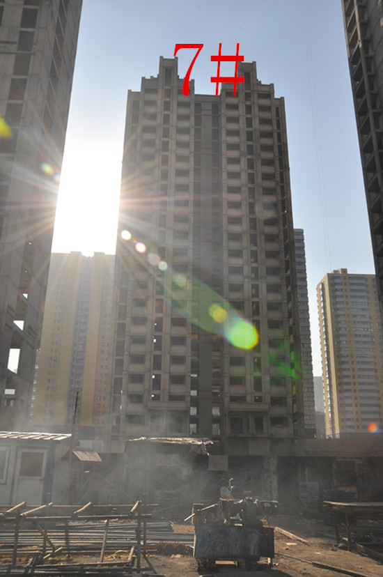 7#實景圖 金水灣最早封頂的樓座