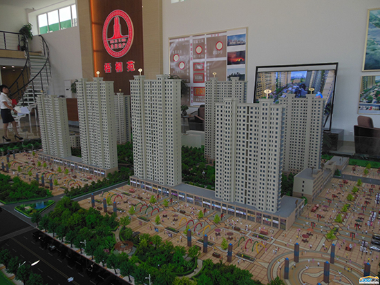 梧桐苑項(xiàng)目沙盤實(shí)景圖