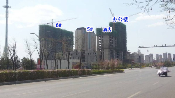 月星國際家居廣場項目實景圖(2015.4.28)