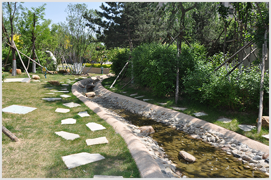 永昌雍錦臺園林——涓涓細流