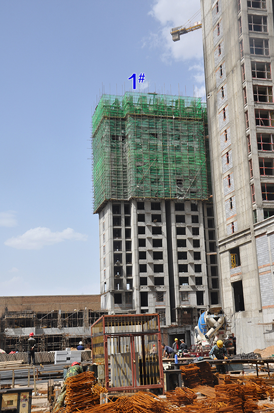 金水灣1號樓工程進度