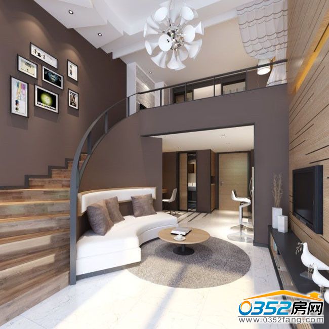 LOFT樣板間(裝修效果圖,以實際場景為準) LOFT樣板間(裝修效果圖,以實際場景為準)