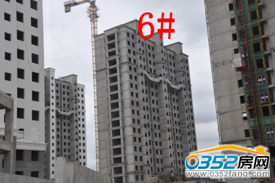 東方名城·好旺角6#樓正在進行二次結構建設 東方名城·好旺角6#樓正在進行二次結構建設